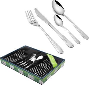 Tadar Komplet Sztućców ze Stali Nierdzewnej 6os. 24el. 3