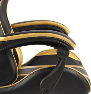 Fotel vidaXL złoty (20528) 5