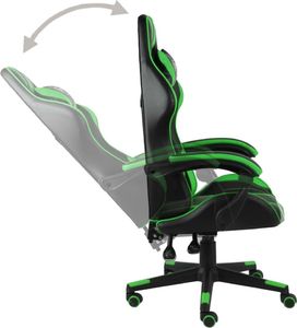 Fotel vidaXL zielony (20521) 3