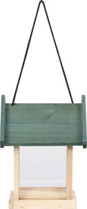 vidaXL Karmniki dla ptaków, 4 szt., drewno jodłowe 7