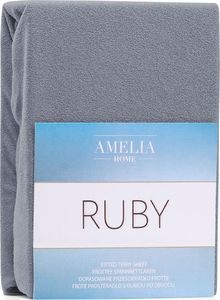 AmeliaHome Amelia Home prześcieradło frotte STEEL70 180-200x200+30 1