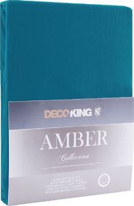 Decoking DecoKing prześcieradło bawełniane AMBER BLUESAPPHIRE 180-200x200+30 1