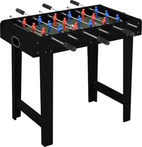 vidaXL Mini stół do gry w piłkarzyki, 69 x 37 x 62 cm, czarny 1