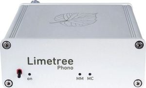 Lindemann LINDEMANN LIMETREE PHONO Wysokiej jakości przedwzmacniacz gramofonowy z osobnym poziomem wzmocnienia dla gramofonów MM (ruchomy magnes) i MC (ruchoma cewka) 1