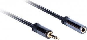 Kabel AQ Jack 3.5mm - Jack 3.5mm 3m czarny (xpa41030) 1