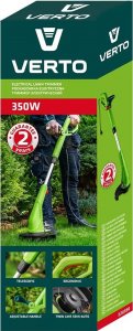 Verto Podkaszarka 350W, szerokość koszenia 250mm 52G550 5