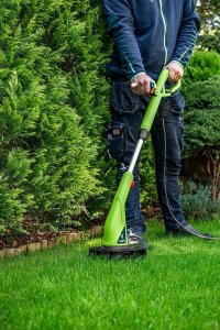 Verto Podkaszarka 350W, szerokość koszenia 250mm 52G550 6