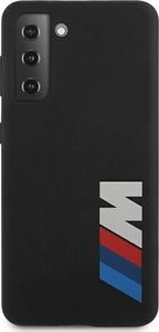 BMW Etui BMW BMHCS21SMSLBLBK S21 G991 czarny/black hardcase Silicone Signature Logo 3