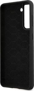 BMW Etui BMW BMHCS21SMSLBLBK S21 G991 czarny/black hardcase Silicone Signature Logo 7
