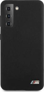 BMW Etui BMW BMHCS21MMSILBK S21+ G996 czarny/black Silicone M Collection 3