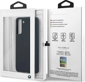 BMW Etui BMW BMHCS21SSILNA S21 G991 granatowy/navy hardcase Silicone Signature 8
