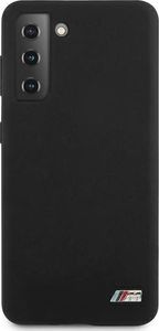 BMW Etui BMW BMHCS21SMSILBK S21 G991 czarny/black Silicone M Collection 3