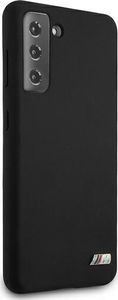 BMW Etui BMW BMHCS21SMSILBK S21 G991 czarny/black Silicone M Collection 4