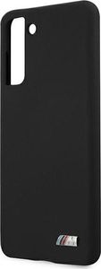 BMW Etui BMW BMHCS21SMSILBK S21 G991 czarny/black Silicone M Collection 6