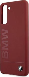 BMW Etui BMW BMHCS21SSLBLRE S21 G991 czerwony/red hardcase Silicone Signature Logo 6