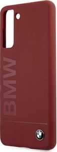 BMW Etui BMW BMHCS21MSLBLRE S21+ G996 czerwony/red hardcase Silicone Signature Logo 6