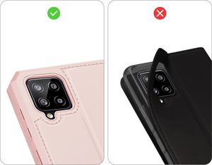Dux Ducis DUX DUCIS Skin X kabura etui pokrowiec z klapką Samsung Galaxy A42 5G różowy 11