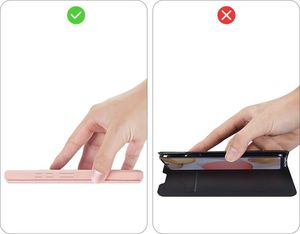 Dux Ducis DUX DUCIS Skin X kabura etui pokrowiec z klapką Samsung Galaxy A42 5G różowy 9