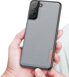 Dux Ducis Dux Ducis Fino etui pokrowiec pokryty nylonowym materiałem Samsung Galaxy S21+ 5G (S21 Plus 5G) niebieski 2