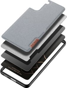 Dux Ducis Dux Ducis Fino etui pokrowiec pokryty nylonowym materiałem Samsung Galaxy S21+ 5G (S21 Plus 5G) niebieski 7