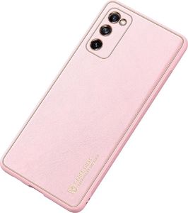 Dux Ducis Dux Ducis Yolo eleganckie etui pokrowiec ze skóry ekologicznej Samsung Galaxy S20 FE 5G różowy 4