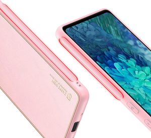 Dux Ducis Dux Ducis Yolo eleganckie etui pokrowiec ze skóry ekologicznej Samsung Galaxy S20 FE 5G różowy 8