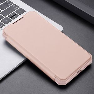 Dux Ducis DUX DUCIS Skin X kabura etui pokrowiec z klapką Samsung Galaxy S21 Ultra 5G różowy 13