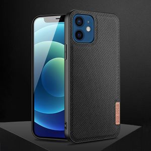 Dux Ducis Dux Ducis Fino etui pokrowiec pokryty nylonowym materiałem iPhone 12 mini czarny 11