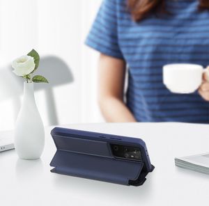 Dux Ducis DUX DUCIS Skin X kabura etui pokrowiec z klapką Samsung Galaxy S21 Ultra 5G niebieski 6