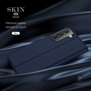Dux Ducis DUX DUCIS Skin Pro kabura etui pokrowiec z klapką Samsung Galaxy S21 Ultra 5G niebieski 13