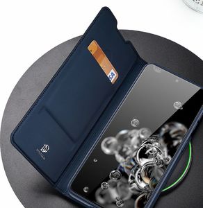 Dux Ducis DUX DUCIS Skin Pro kabura etui pokrowiec z klapką Samsung Galaxy S21 Ultra 5G niebieski 14