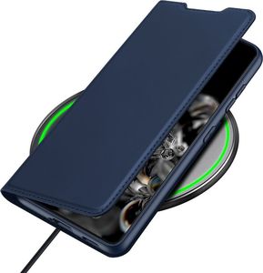 Dux Ducis DUX DUCIS Skin Pro kabura etui pokrowiec z klapką Samsung Galaxy S21 Ultra 5G niebieski 7