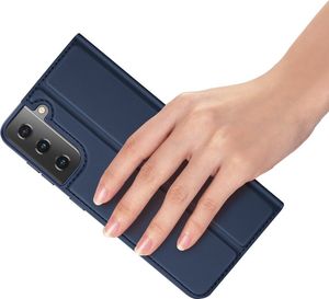 Dux Ducis DUX DUCIS Skin Pro kabura etui pokrowiec z klapką Samsung Galaxy S21 Ultra 5G niebieski 8