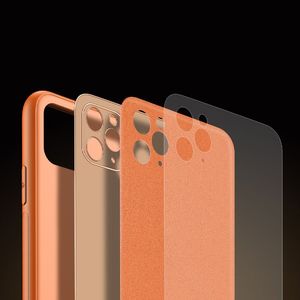 Dux Ducis Dux Ducis Yolo eleganckie etui pokrowiec ze skóry ekologicznej iPhone 12 Pro Max pomarańczowy 7