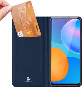 Dux Ducis DUX DUCIS Skin Pro kabura etui pokrowiec z klapką Huawei P Smart 2021 niebieski 4