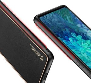 Dux Ducis Dux Ducis Yolo eleganckie etui pokrowiec ze skóry ekologicznej Samsung Galaxy S20 FE 5G czarny 8