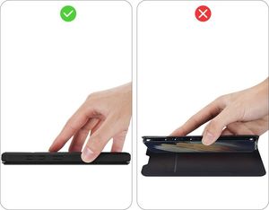 Dux Ducis DUX DUCIS Skin X kabura etui pokrowiec z klapką Samsung Galaxy S21 Ultra 5G czarny 12