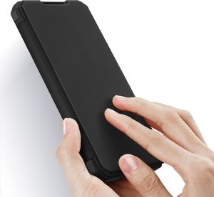 Dux Ducis DUX DUCIS Skin X kabura etui pokrowiec z klapką Samsung Galaxy S21 Ultra 5G czarny 2