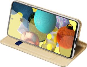 Dux Ducis DUX DUCIS Skin Pro kabura etui pokrowiec z klapką Samsung Galaxy S20 FE 5G złoty 5