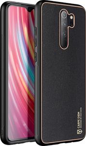 Dux Ducis Dux Ducis Yolo eleganckie etui pokrowiec ze skóry ekologicznej Xiaomi Redmi Note 8 Pro czarny 3