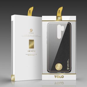 Dux Ducis Dux Ducis Yolo eleganckie etui pokrowiec ze skóry ekologicznej Xiaomi Redmi Note 8 Pro czarny 5