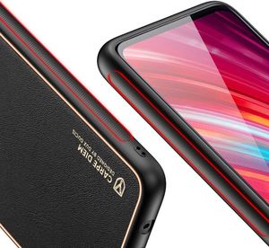 Dux Ducis Dux Ducis Yolo eleganckie etui pokrowiec ze skóry ekologicznej Xiaomi Redmi Note 8 Pro czarny 8