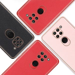 Dux Ducis Dux Ducis Yolo eleganckie etui pokrowiec ze skóry ekologicznej Xiaomi Redmi 10X 4G / Xiaomi Redmi Note 9 czerwony 13