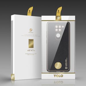 Dux Ducis Dux Ducis Yolo eleganckie etui pokrowiec ze skóry ekologicznej Xiaomi Redmi 10X 4G / Xiaomi Redmi Note 9 czarny 5