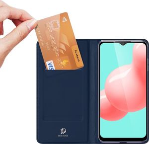 Dux Ducis DUX DUCIS Skin Pro kabura etui pokrowiec z klapką Samsung Galaxy A32 5G niebieski 2
