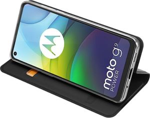 Dux Ducis DUX DUCIS Skin Pro kabura etui pokrowiec z klapką Motorola Moto G9 Power czarny 5
