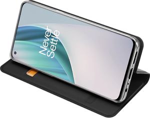 Dux Ducis DUX DUCIS Skin Pro kabura etui pokrowiec z klapką OnePlus Nord N10 5G czarny 3