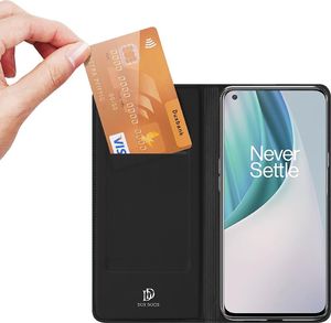 Dux Ducis DUX DUCIS Skin Pro kabura etui pokrowiec z klapką OnePlus Nord N10 5G czarny 4