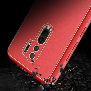Dux Ducis Dux Ducis Yolo eleganckie etui pokrowiec ze skóry ekologicznej Xiaomi Redmi 9 Czerwony 11
