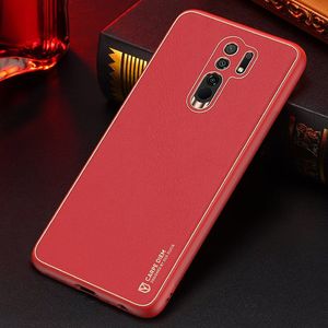 Dux Ducis Dux Ducis Yolo eleganckie etui pokrowiec ze skóry ekologicznej Xiaomi Redmi 9 Czerwony 14